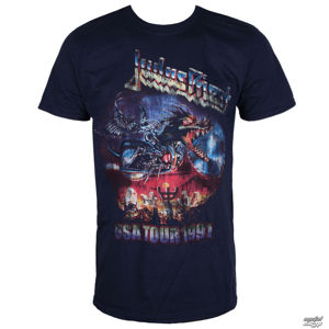 Tričko metal ROCK OFF Judas Priest Painkiller US Tour 91 černá XL