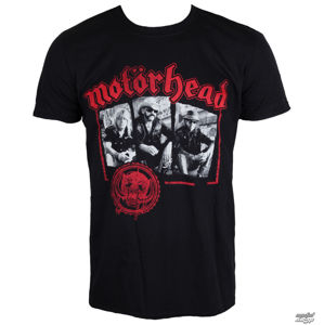 Tričko metal ROCK OFF Motörhead Stamped černá M