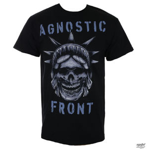 tričko metal RAGEWEAR Agnostic Front STATUE SKULL černá S