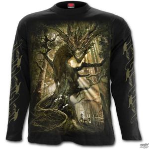 tričko SPIRAL DRAGON FOREST černá M