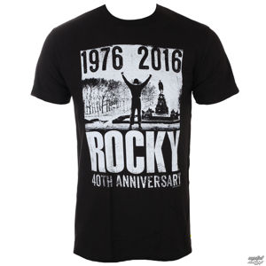 tričko AMERICAN CLASSICS Rocky 40TH ANNIVERSARY 3 černá S