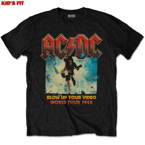 Tričko metal ROCK OFF AC-DC Blow Up Your Video černá 9-10