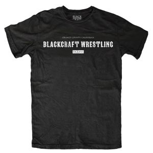 tričko BLACK CRAFT Wrestling černá