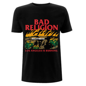 Tričko metal NNM Bad Religion Burning Black černá XXL