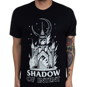 Tričko metal INDIEMERCH Shadow of Intent Burning Church černá M