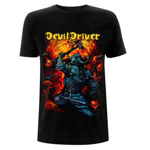 Tričko metal NNM Devildriver Warrior černá S
