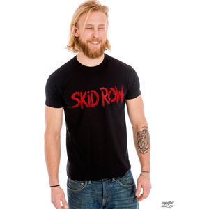 Tričko metal HYBRIS Skid Row Logo černá XXL
