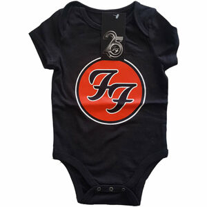 Dětské body ROCK OFF Foo Fighters FF Logo černá