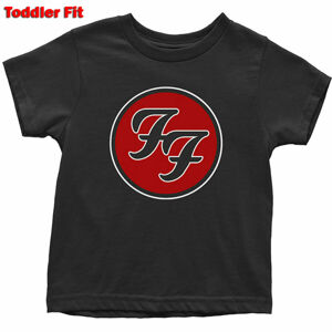 Tričko metal ROCK OFF Foo Fighters Logo černá 8T