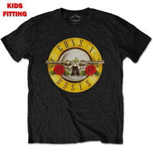 Tričko metal ROCK OFF Guns N' Roses Classic Logo černá 5-6