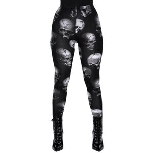 kalhoty dámské (legíny) KILLSTAR - Headcase - Black - KSRA003617 XL