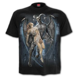 tričko SPIRAL DEVIL BEAUTY černá M