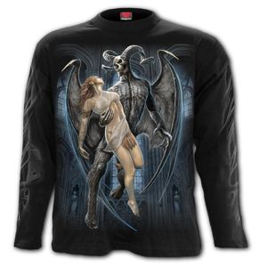 tričko SPIRAL DEVIL BEAUTY černá XXL