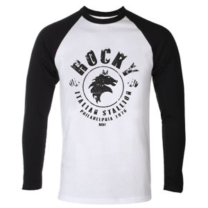 tričko HYBRIS Rocky Italian Stallion černá