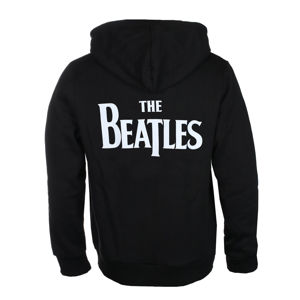 mikina s kapucí ROCK OFF Beatles Drop T Logo černá M