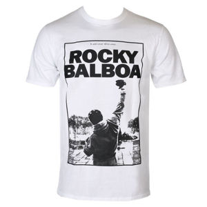 tričko HYBRIS Rocky It Ain´t Over černá XL