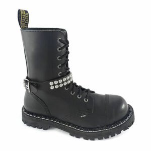 postroj na botu Leather boot strap whith rivets - bubble 2 - LSF3 14