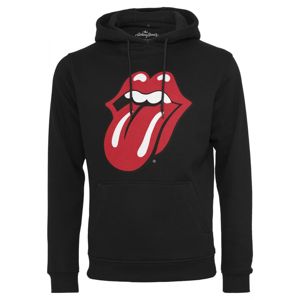 mikina s kapucí NNM Rolling Stones Tongue černá XXL