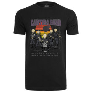 tričko NNM Star Wars Cantina Band černá