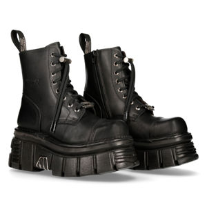 boty kožené NEW ROCK NOMADA NEGRO černá 41