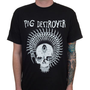 Tričko metal INDIEMERCH Pig Destroyer Prescott černá