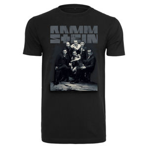 Tričko metal RAMMSTEIN Rammstein Band Photo černá XL