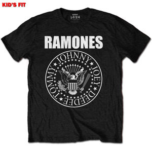 Tričko metal ROCK OFF Ramones Presidential Seal černá 3-4