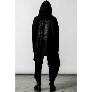 mikina pánská (cardigan) KILLSTAR - Reaper Cloak - Black - KSRA004154 M