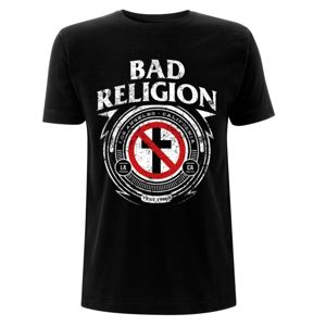 Tričko metal NNM Bad Religion Badge černá S