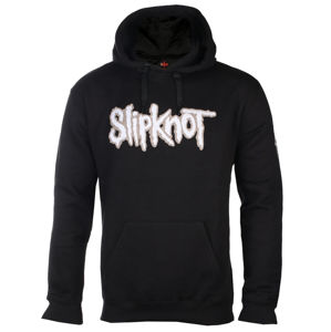 mikina s kapucí ROCK OFF Slipknot Logo & Star Applique černá XXL
