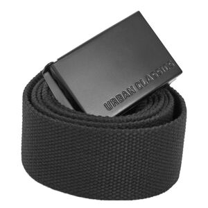 pásek URBAN CLASSICS - Long Canvas Belt - TB2172 - black