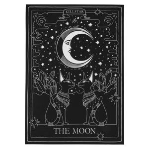 vlajka KILLSTAR - The Moon - BLACK - KSRA000333
