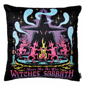povlak na polštář KILLSTAR - Witches Sabbath - Black - KSRA005461