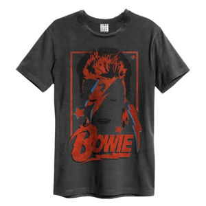 Tričko metal AMPLIFIED David Bowie Aladdin Sane Anniversary černá XXL