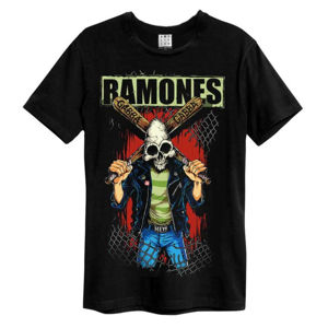 Tričko metal AMPLIFIED Ramones Gabba Gabba černá