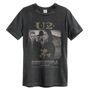 Tričko metal AMPLIFIED U2 Live černá XS
