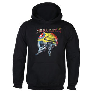 mikina s kapucí PLASTIC HEAD Megadeth FULL METAL VIC černá