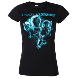 tričko dámské Rolling Stones - Band Glow - ROCK OFF - RSTEE18LB L