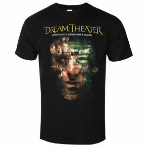 Tričko metal PLASTIC HEAD Dream Theater METROPOLIS černá XXL