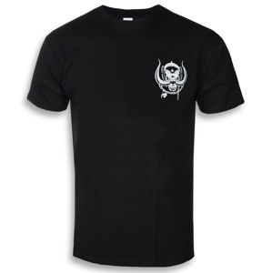 Tričko metal ROCK OFF Motörhead British Warpig & Logo černá S