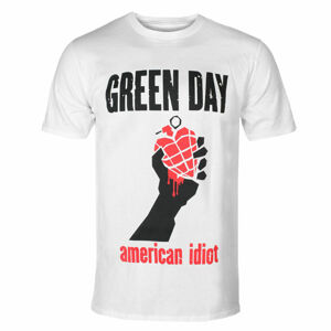Tričko metal PLASTIC HEAD Green Day AMERICAN IDIOT HEART černá XXL
