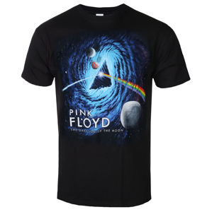 tričko metal LIQUID BLUE Pink Floyd BLACK HOLE černá S