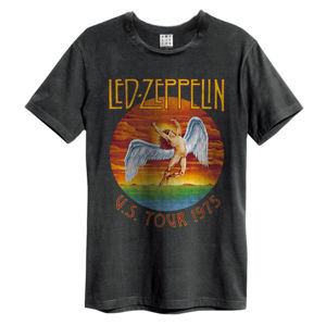 Tričko metal AMPLIFIED Led Zeppelin TOUR 75 černá L