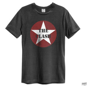 Tričko metal AMPLIFIED Clash Star Logo černá
