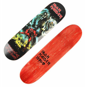 skateboard ZERO x Iron Maiden - The Number Of The Beast - Orange-60037-825