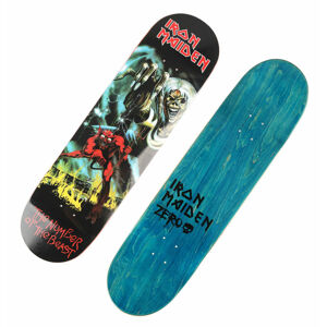 skateboard ZERO x Iron Maiden - The Number Of The Beast - Blue-60037-8