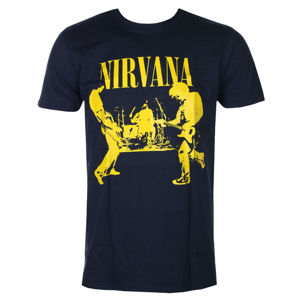 Tričko metal ROCK OFF Nirvana Stage černá M