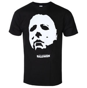 tričko PLASTIC HEAD Halloween MICHAEL FACE černá M
