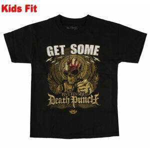 Tričko metal ROCK OFF Five Finger Death Punch Get Some Boys černá 7-8