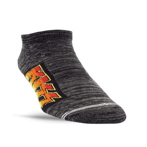 ponožky PERRI´S SOCK - KISS - LOGO LINER - CHARCOAL MIX - KSA401-036 L